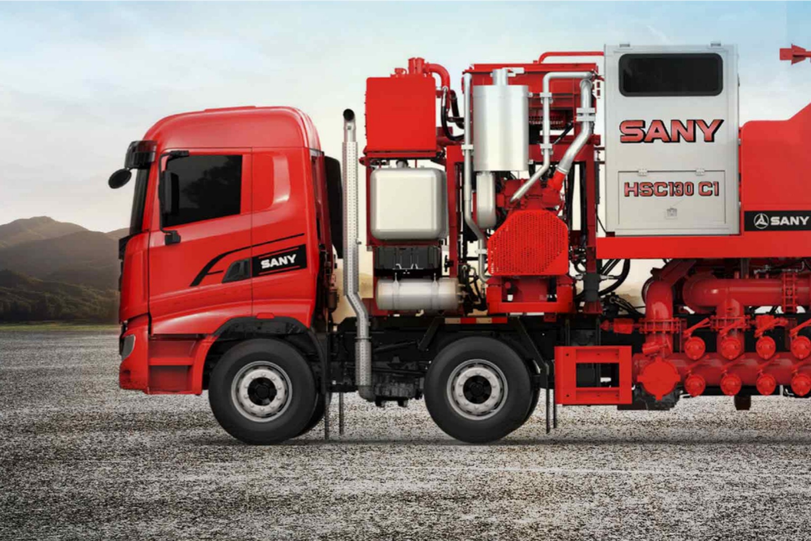 三一 130桶混砂車(chē)