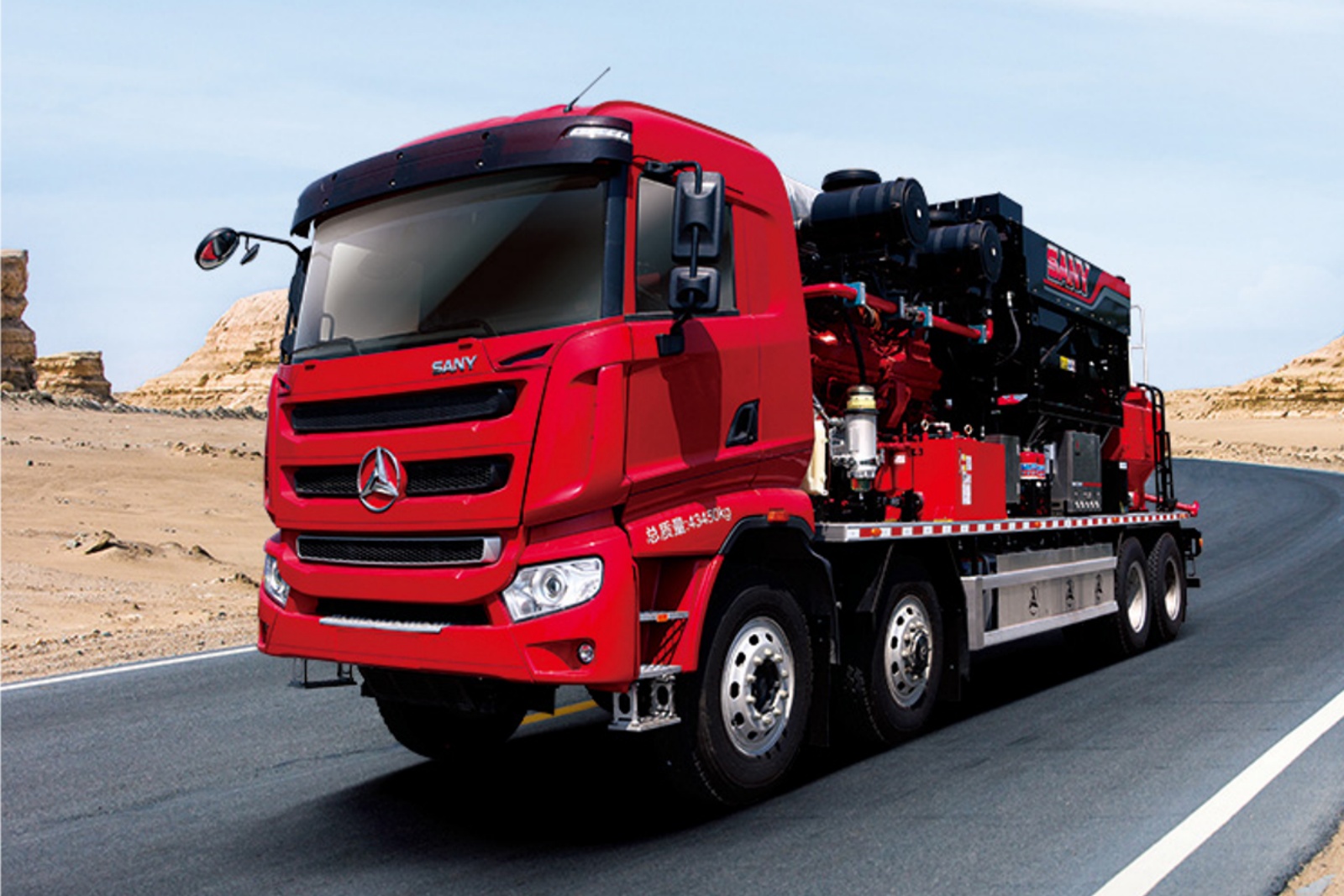 三一 700型液壓式壓裂車(chē)